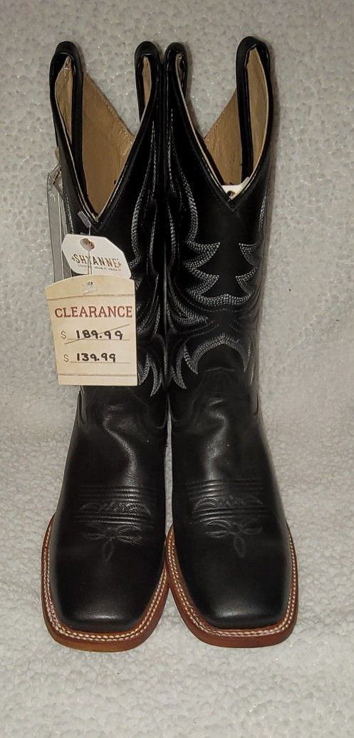 Black Shyanne Western Boots 