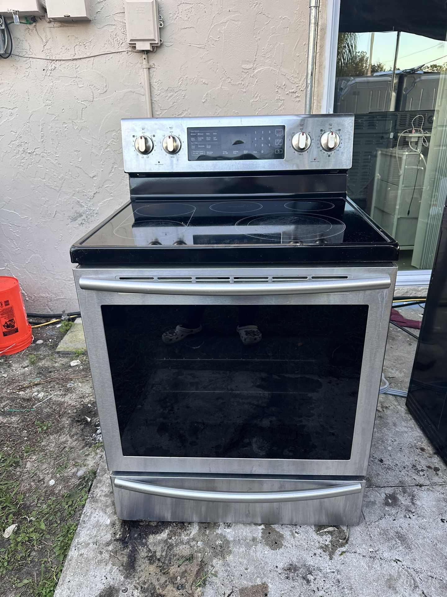 Stove Samsung Stainless steel