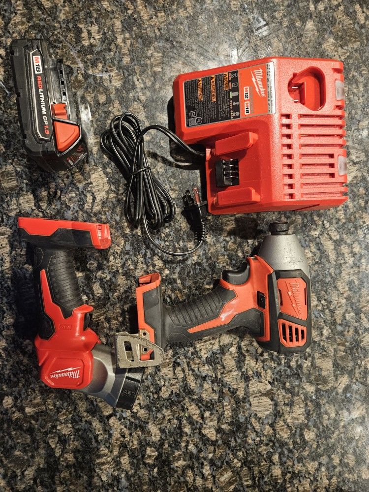 Milwaukee 4 Tool Kit
