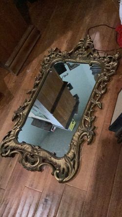 Vintage Rocco style vintage turner mirror 44x24