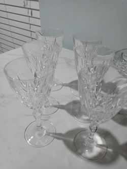 Copas De Cristal cortado
