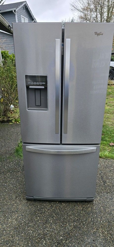Whirlpool Fridge Size 30w 30d 66h) I Can Help You With Free Delivery Within 10 Miles Distance 