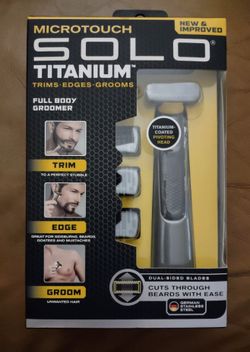 SOLO Titanium Trimmer, Edger, Groomer