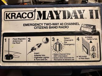 Kraco Two way radio. Mayday II