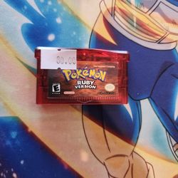 Pokemon Ruby Authentic $80