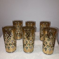 Vintage Valencia Design Glassware