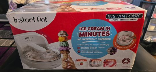 Instant Pot InstantChill Ice Cream Maker Plus Rolled, No Pre-Freezing, 2 Pt
A built-in compressor ma