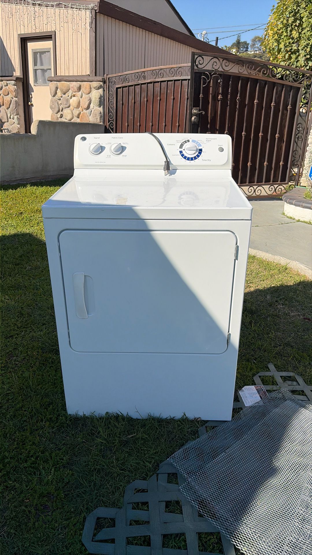 GE Gas Dryer Works Great