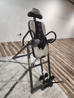 Innova inversion table with heated massage