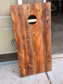 Cornhole set with bags