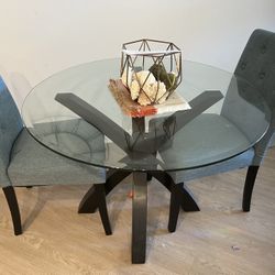 Glass Kitchen Table