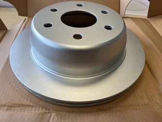 Chevy Silverado 1500 99-06 Rear Coated Rotors ceramic Brake Pads