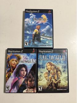 Final Fantasy PS2 Bundle Lot