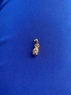 14k Rose Gold Pineapple Pendant