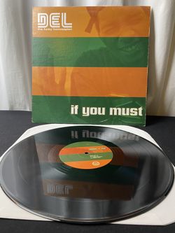 Del The Funky Homosapien If You Must 2000 Vinyl 12” First Press Hiero HI-006 (Rare Collectors Item!)