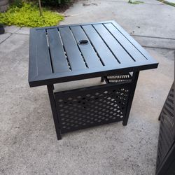 Pair Of Outdoor End Tables