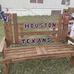 Houston Texans Bench. ( Just Built )