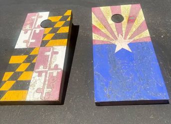 Cornhole set