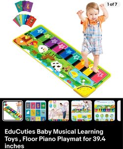 EduCuties Baby Musical Learning Piano Playmat