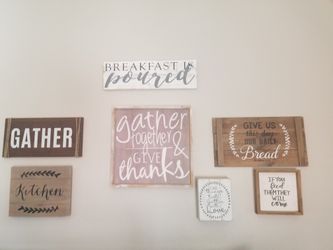 All wooden frames