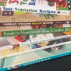 Free Free Several Vegetarian and Baking Cook Books 
