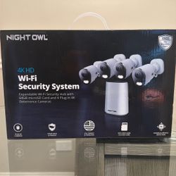 4K HD Night Owl Security System 