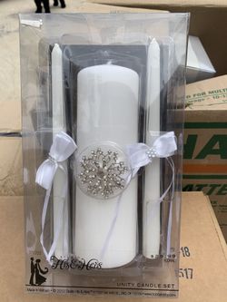 Wedding candle set
