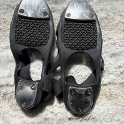 TAPfit Women’s Sz L Dance Shoes Black Slip-On Workout Fitness Footwear