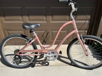 Title: 🌸 Electra Townie 7D Beach Cruiser – 7 Speed – Rose Gold/Pink –Good Condition