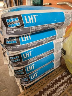 6 bags of Mortar mixture