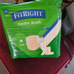 Medline Fit Right Ultra Briefs XL