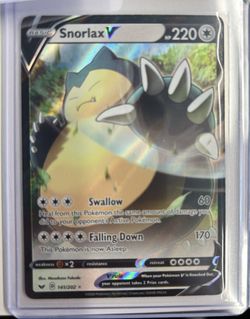 Snorlax V #141 Pokemon Sword & Shield