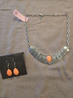 Necklaces and Earrings $5 Each/ $10 Set