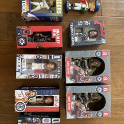 Clipper And Dodgers Bobbleheads