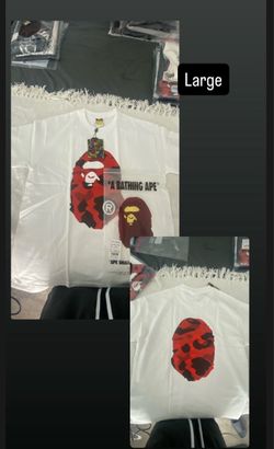 Size large Bape tee