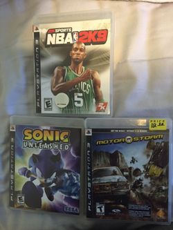 PS3 games