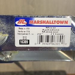 Marshalltown 819 28" QUIK-MIX Mud Mixer