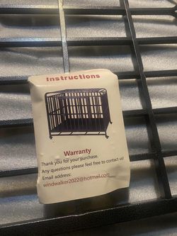 Heavy Duty Dog Crate Cage 38" Dog Crate Kennel with Wheels