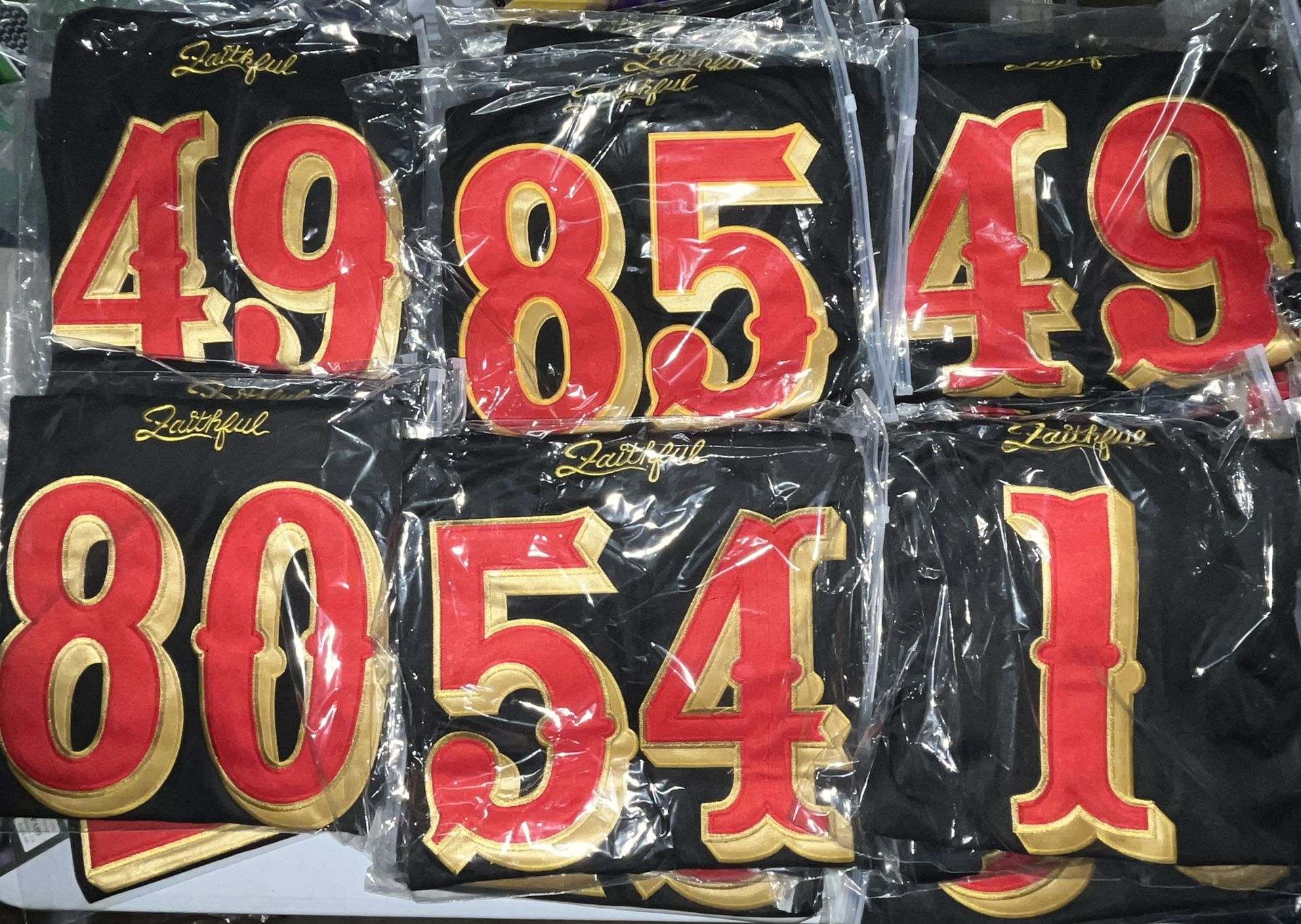 San Francisco 49ers 2025 Rivalries 100% stitched jerseys