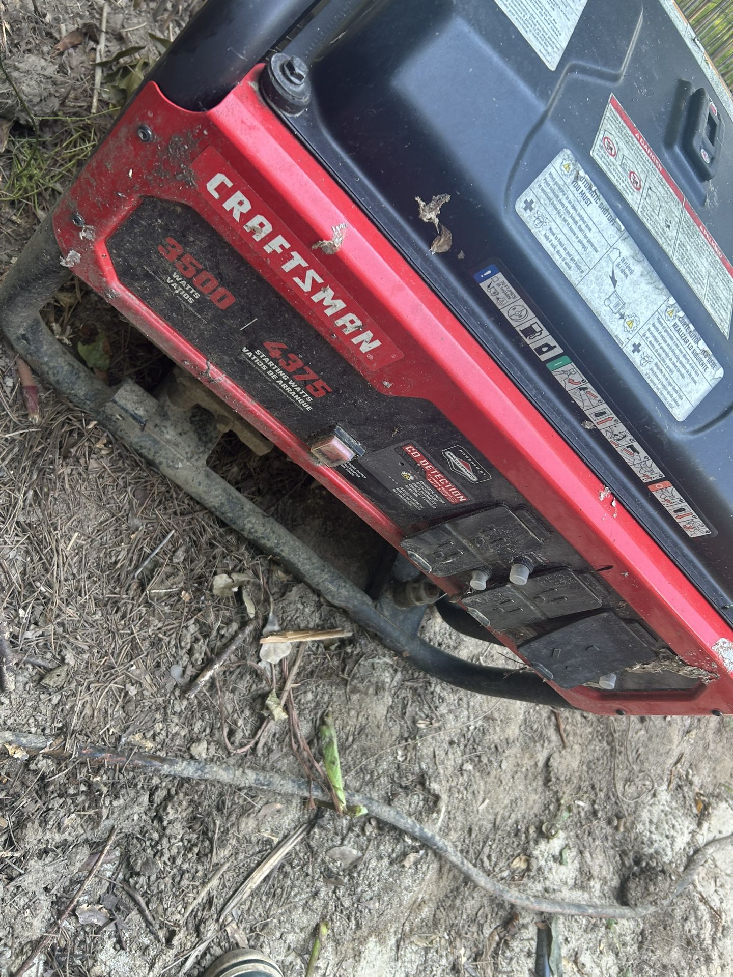 3500 Watt Craftsman Generator