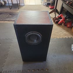 Speaker Box With 6 Inch Sony Sub Add Radiater Or Diferent Speakers One Only