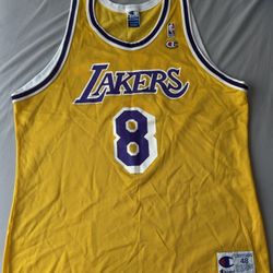 Vintage Los Angeles Lakers Kobe Bryant Champion Jersey