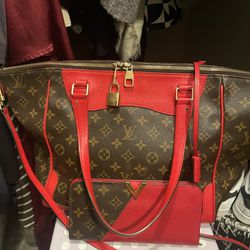 Louis Vuitton Handbag And Wallet 