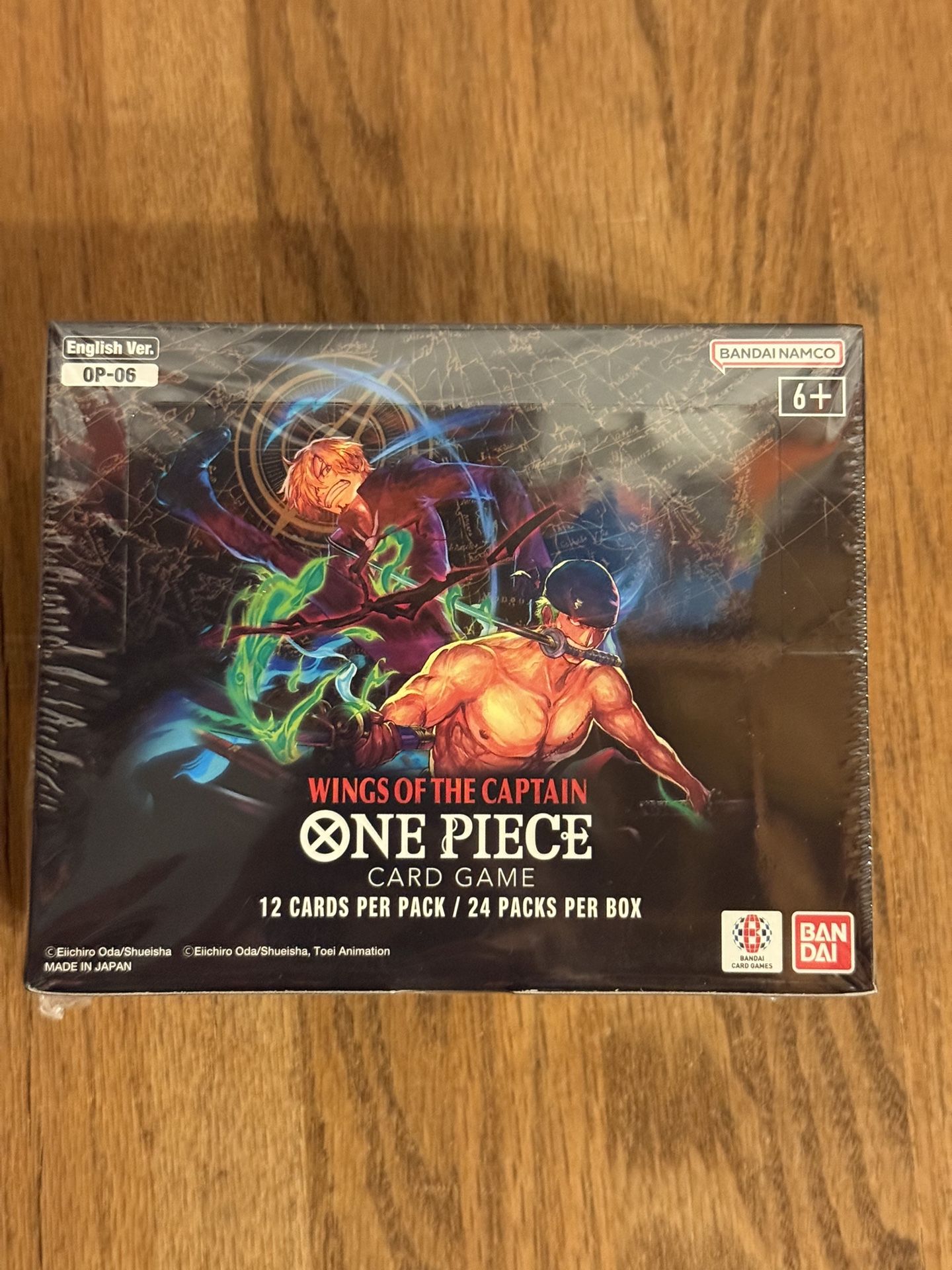 One Piece Wings Of The Captain (OP06) Booster Box