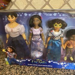 Disney Encanto Doll Gift Set Mirabel Isabela Luisa And Antonio Exclusive 4 Pack