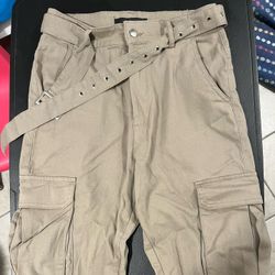 Belted Cargo Jogger 