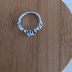 Silver Tone Small Ring