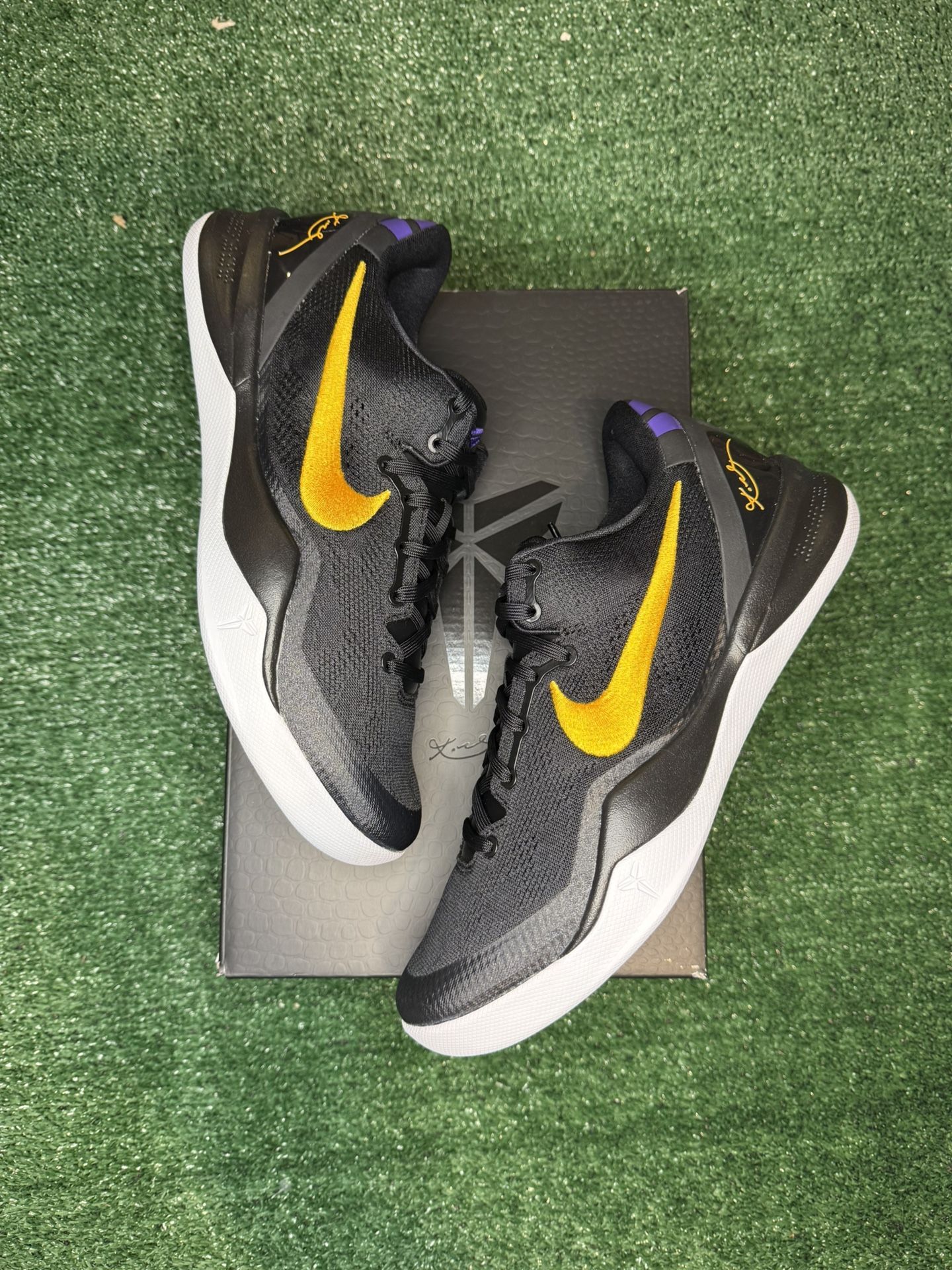 NEW Nike Kobe 8 Protro 'Lakers Away' Mens Size 10 & 12 HF9550-001