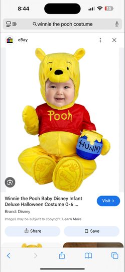 Infant Halloween Costume Winnie The Pooh 12-18Months