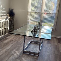 Glass Dining Table